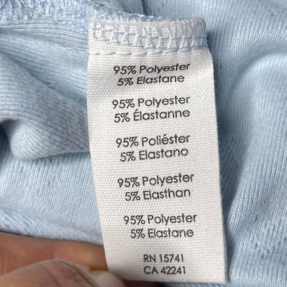 P.J. Salvage Pointelle Hearts Cardigan size XL Baby Blue  New Button Down - Picture 8 of 12